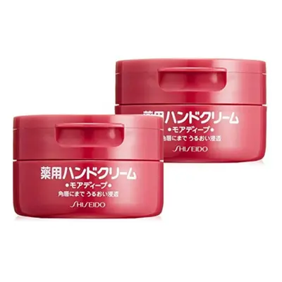 Two Shiseido Medicated hand cream More Deep 100g Â¡ÃAF27