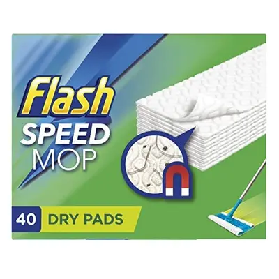 Speedmop Dry Pads Refills, Pads (40 x Pads), Floor Cleaner, Trap & Lock Away Dust, Dirt & Hair I