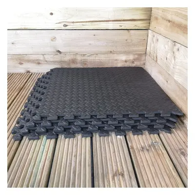 32 Piece EVA Foam Floor Protective Floor Tiles / Mats 60x60cm Each For Gyms, Garages, Camping, K