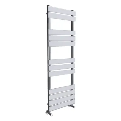 (Chrome, x 450mm) WarmeHaus Designer Bathroom Flat Panel Heated Towel Rail Radiator Ladder Rad w