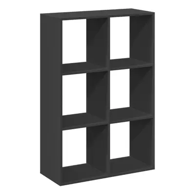 (black, 69.5 x x 103.5 cm) vidaXL Room Divider Bookcase Book Rack Bookshelf Engineered Wood