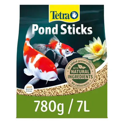 Tetra Pond Fish Food Sticks 780g - biologically balanced for pond fish