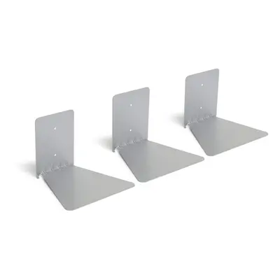 Umbra Conceal Floating Bookshelf Large Silver Set of