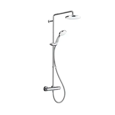 Mira Coda Pro ERD Chrome Bar Mixer Shower with Deluge & Diverter Head 1.1836.006