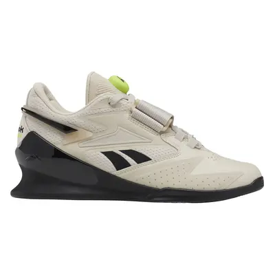 Reebok Women's Legacy Lifter III Sneaker Stucco/Black/Laser Lime