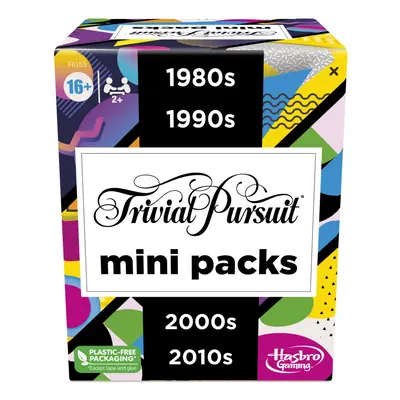 Hasbro Gaming Trivial Pursuit Mini Packs Multipack, Fun Trivia Questions for Adults and Teens Ag