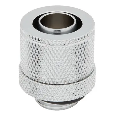 Corsair Hydro X Series XF Chrome Compression 10/13mm (3/8" / 1/2") ID/OD Fittings - Four Pack