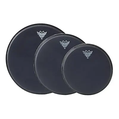 Remo Emperor Black Suede Drumhead Pack