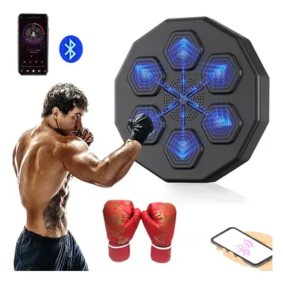 Smart Music Boxing Training Machine Boxing Wall Target Relaxing LED Lighted Sandbag