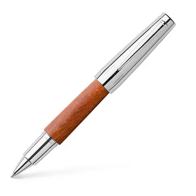 Faber-Castell Emotion Brown Wood Rollerball Pen