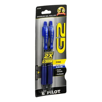 Pilot Blue Fine Point G2? Retractable Pen Count