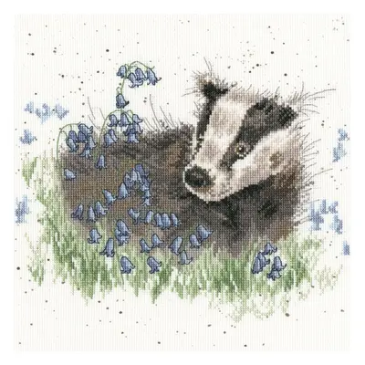 Bluebell Wood (XHD31) Cross Stitch Kit by Wrendale Designs