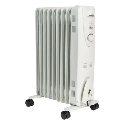 (Thermostat, 2kW) MYLEK Oil Filled Radiator - Thermostat