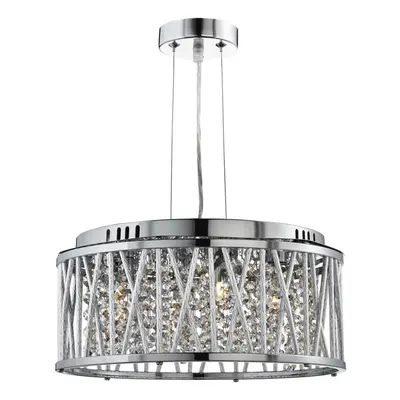 4 Light Ceiling Pendant In Chrome