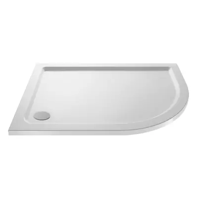 Nes Home 1000mm x Quadrant Stone Resin Shower Tray For Wetroom Enclosure