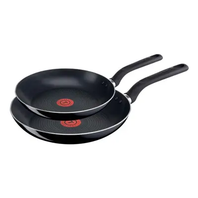 Tefal B189S244 Non-Stick 20/28cm Frying Pan - Twin Pack