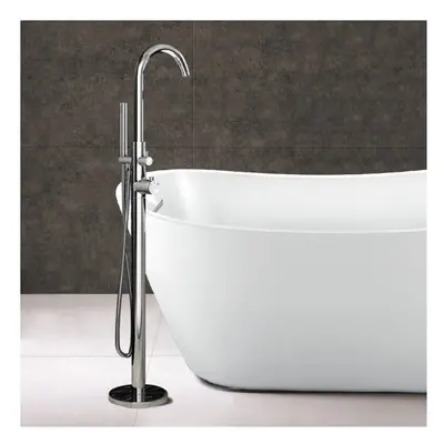 Morgan Freestanding Bath Mixer Tap & Shower Handset Chrome