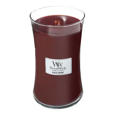 WoodWick - Black Cherry Large Hourglass Candle