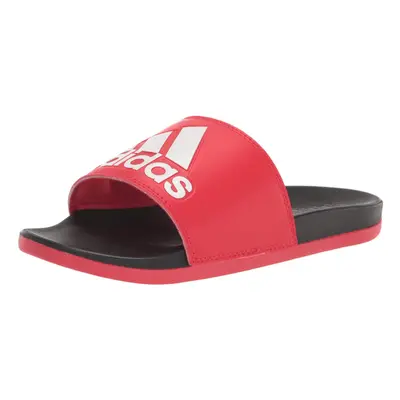 adidas Unisex Adilette comfort Slide Sandal Vivid RedBlackWhite U