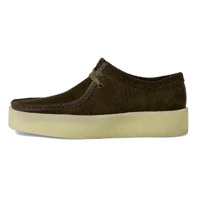 Clarks Men's Wallabee Cup Oxford Green Cord Textile