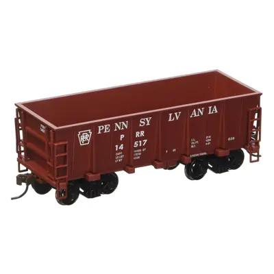 Bachmann Industries #14517 Pennsylvania Tuscan Red Ore Car (HO Scale Train)