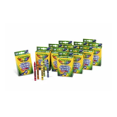 Crayola Bulk Ultra Clean Washable Crayons Back to School Supplies Packs of Count