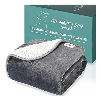 Waterproof Dog Blanket Washable â Large (120x100cm/47"x39") â Easy Clean, Premium, Soft & Re