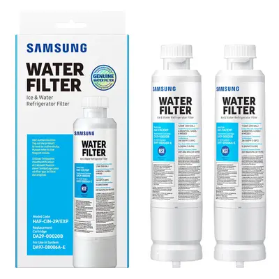 SAMSUNG Genuine Filters for Refrigerator Water and Ice Carbon Block F