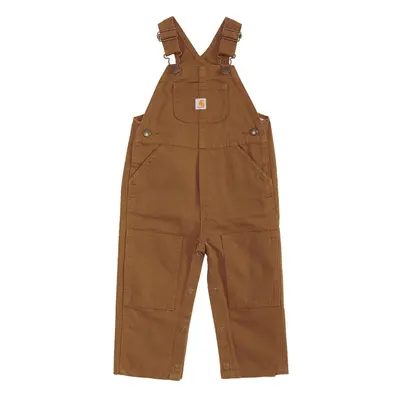 Carhartt Babyboys Infant Washed Duck Bib Overall Brown Mo