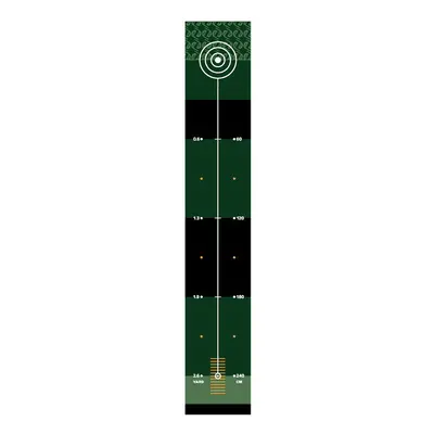 (Green Golf Putting Mat) 50*300cm Indoor/Outdoor Golf Practice Putting Mat Golf Putting Trainer 