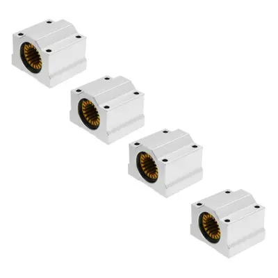 4pcs SC16UU 16mm Solid Polymer Linear Motion Bearing Slide Bushing for CNC