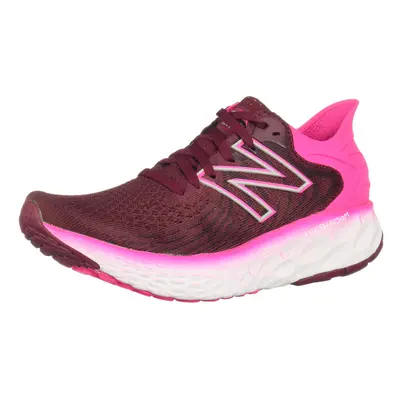 New Balance Womens Fresh Foam V11 Running Shoe garnetPink glo