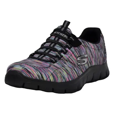 Skechers Women's Empire Game On Fashion Sneaker Multi/Black 6.5 US