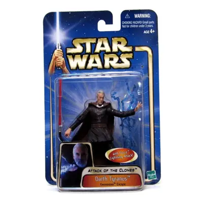 Star Wars Attack of The Clones Figure: Darth Tyranus (Geonosian Escape