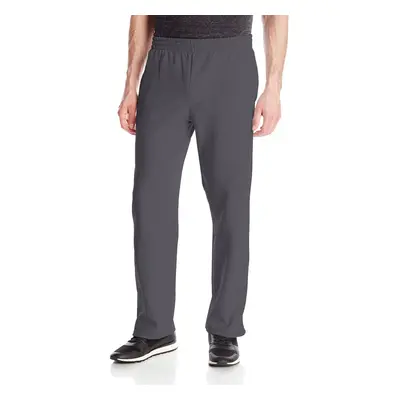 Fruit of the Loom mens Sofspun Fleece Open Bottom Sweatpants Charcoal