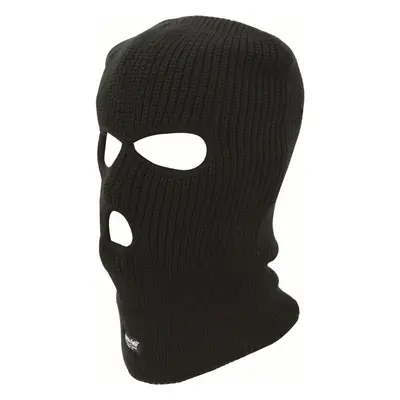 Black Thinsulate Hole Balaclava - highlander hole thinsulate balaclava black