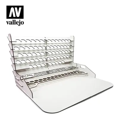 VAL26014 - AV Acrylics - Work Station & Vertical Storage (50x37cm)