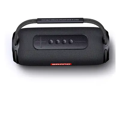 (Black) Bluetooth Speaker Wireless Speakers Double Units Bass TF Card IPX6 Waterproof Subwoofer 