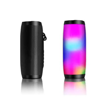 (Rose) Wireless Bluetooth Speaker 3D Stereo Sound Support AUX, TF Card, USB, FM, Waterproof Musi