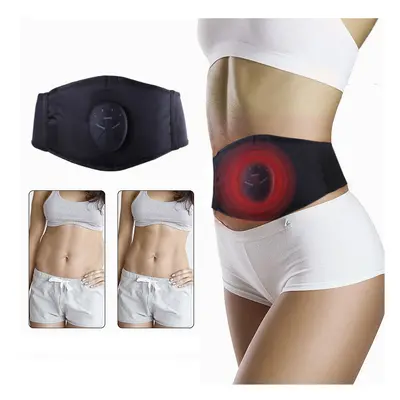 (USB Charging Type) 6-Modes Rechargeable EMS Abdominal Muscle Toner Waist Belt Fitness Abs Stimu