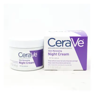 Cerave Skin Renewing Night Cream 1.7oz/48g New With Box