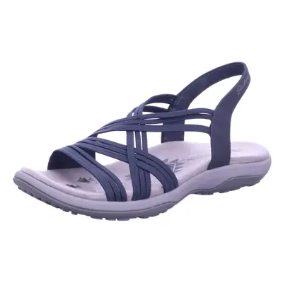 Skechers Women's Reggae Slim-Simply Stretch Sport Sandal Navy