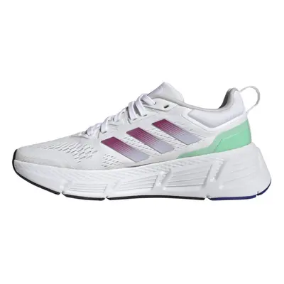 adidas Women's Questar Sneaker White/Lucid Fuchsia/Silver Dawn 10.5