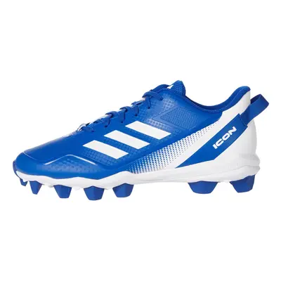 adidas mens Icon Molded Cleats Baseball Shoe Team Royal Blue/White