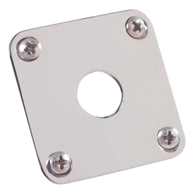 Gibson Metal Jack Plates Nickel