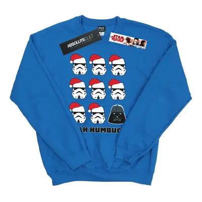 (3XL, Royal Blue) Star Wars Mens Christmas Humbug Sweatshirt