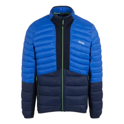 (S, Olympian Blue/Navy) Regatta Mens Leedre Colour Block Hybrid Jacket