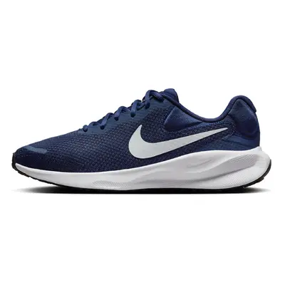 NIKE Men's Sneaker Midnight Navy Pure Platinum Bl