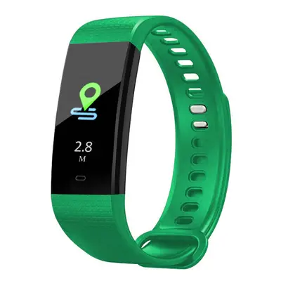 (Green) Color Screen Smartband Heart Rate Blood Pressure Activity Monitor Fitness Tracker Smart 