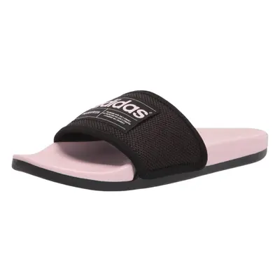 adidas unisex adult Adilette Comfort Slide Sandal Core Black/Clear Pi